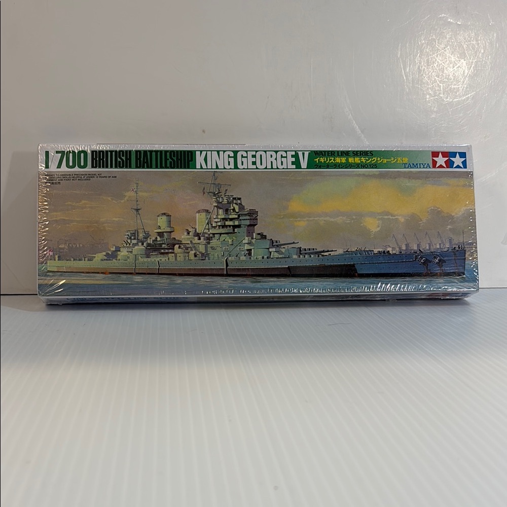 Tamiya 1/700 British Battleship King George V Waterline Model Kit